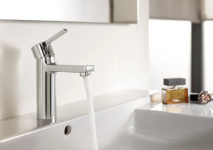 Naia by Roca bathroom sink faucet. Modern taps. Bathroom faucets. Roca Group