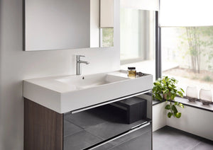 Naia by Roca bathroom sink faucet. Modern taps. Bathroom faucets. Roca Group