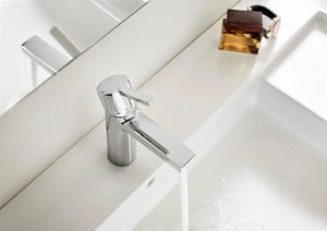 Naia by Roca bathroom sink faucet. Modern taps. Bathroom faucets. Roca Group
