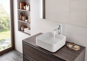 Naia by Roca bathroom sink faucet. Modern taps. Bathroom faucets. Roca Group