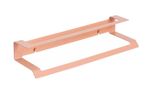 Slim medium double towel bar. Bathroom towel rack. Color bath accessories MT