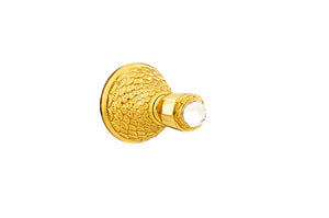 Dragon Swarovski® gold towel hook, robe hook, luxury bath hooks Secret Bath