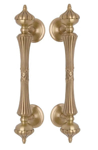 Normandy Door pull handles set. Classica collection. Luxury glass door handles set Secret Bath Plus