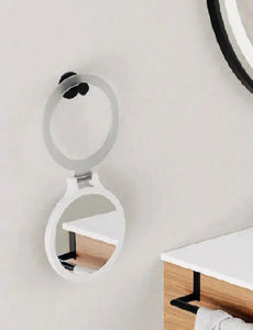 Table Multifunction makeup LED mirror. 7X Magnification makeup mirror Secret Bath