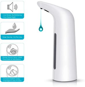 Ondina Touchless soap dispenser. White. Automatic soap dispenser. MT