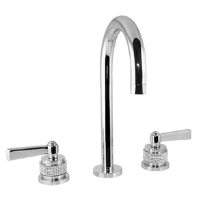 Soho lever three holes bathroom sink faucet. Polished chrome. Secret Bath