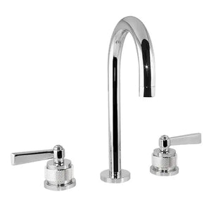 Soho lever three holes bathroom sink faucet. Polished chrome. Secret Bath