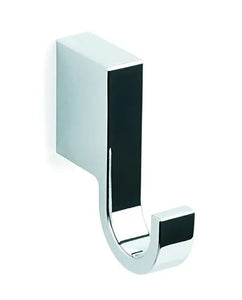 Bilbao chrome towel hook, robe hook. Uraldi