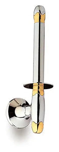 Filigrana Upright toilet paper holder. Vertical toilet roll holder. Traditional bath tissue holder Uraldi