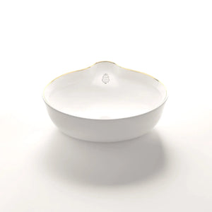Titanic second class cabin white porcelain bathroom vessel sink. Vintage bathroom sink. Bathco