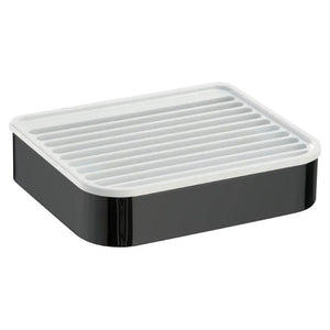 Yass matte black wall soap dish MT