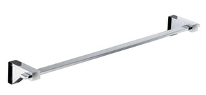 Cristal chrome large towel bar 24" secretbathstore
