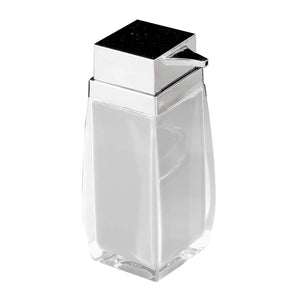 Square Countertop White Bathroom Accessories Set. Table Bathroom Set. MT