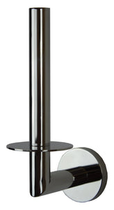 Eco polished chrome upright toilet paper holder. MT