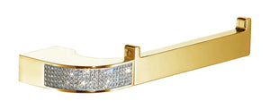Cecilia toilet paper holder with Swarovski crystals secretbathstore