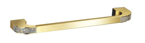 Cecilia towel bar with Swarovski crystals. Towel rail Secret Bath