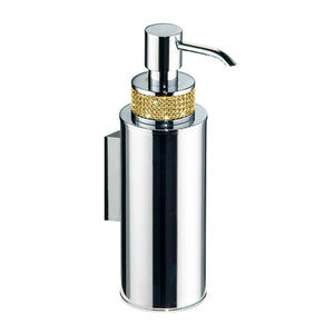 Cecilia wall soap dispenser with Swarovski crystals Secret Bath