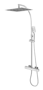 Tetra thermostatic shower column. Shower system set MZ