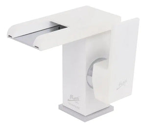Technoled single hole bathroom sink faucet. Temperature sensor LED system. Marti 1921