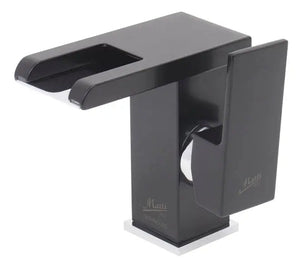 Technoled single hole bathroom sink faucet. Temperature sensor LED system. Marti 1921