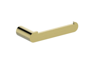 Lorena Brushed gold toilet paper holder. Satin gold toilet roll holder. secretbathstore