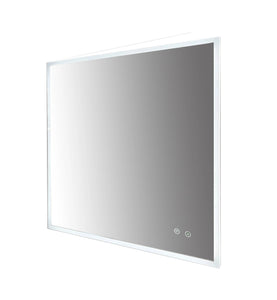 Lumini wall-mount bathroom LED mirror Dimmable lighted Defogger System Touch button Several sizes LED mirror Secret Bath