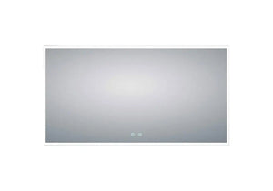 Lumini wall-mount bathroom LED mirror Dimmable lighted Defogger System Touch button Several sizes LED mirror Secret Bath