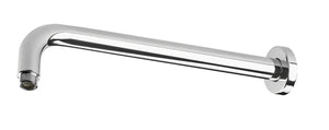 Malaga polished chrome complete shower set. Round shower system 10 inches Aquassent
