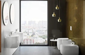 Roca Beyond Wall mounted  Toilet Set. Contemporary toilet. Roca