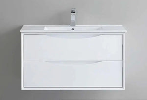 Flavia wall mounted bathroom vanity. Waterproof bathroom vanity Secret Bath