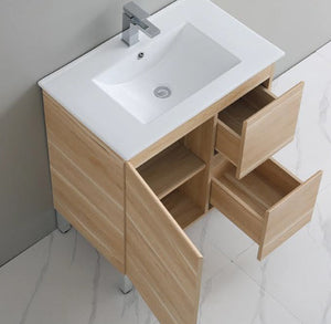 Gables bathroom vanity. Waterproof modern bathroom cabinet. Secret Bath