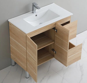 Gables bathroom vanity. Waterproof modern bathroom cabinet. Secret Bath