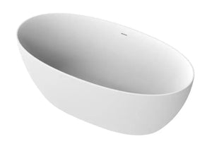 Helle Bathtub, Luxury bathtub , Solid Surface bathtub ,Matte white bathtub ,Large bathtub, free standing bathtub.
