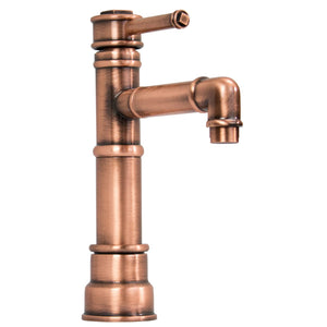 Loft single handle bathroom sink faucet. Industrial style tap Marti 1921