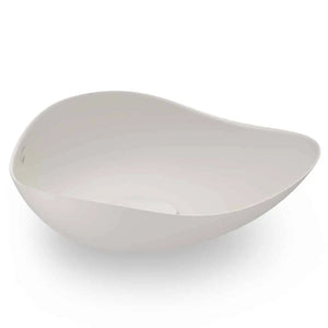 Ruy Ohtake by Roca Organic Porcelain vessel sink. Elongate vessel sink Roca