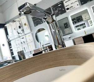 Moon by Boet bathroom vessel sink faucet. Modern taps. Tall Bathroom faucets. Secret Bath Plus