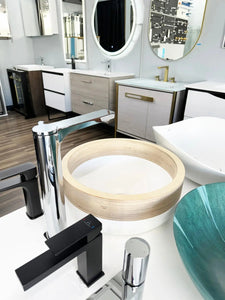 Moon by Boet bathroom vessel sink faucet. Modern taps. Tall Bathroom faucets. Secret Bath Plus