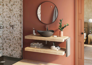 Ruy Ohtake by Roca Organic Porcelain vessel sink. Elongate vessel sink Roca