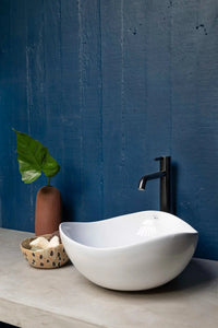 Ruy Ohtake by Roca Round Organic Porcelain vessel sink. Roca