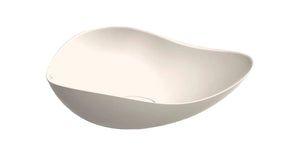 Ruy Ohtake by Roca Organic Porcelain vessel sink. Elongate vessel sink Roca