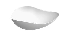 Ruy Ohtake by Roca Organic Porcelain vessel sink. Elongate vessel sink Roca