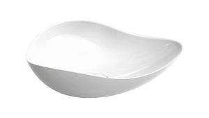 Ruy Ohtake by Roca Organic Porcelain vessel sink. Elongate vessel sink Roca
