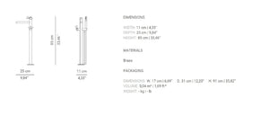 Origin bathroom free standing tub faucet. Brushed nickel MV