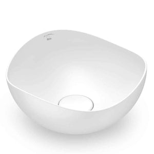 Ruy Ohtake by Roca Round Organic Porcelain vessel sink. Roca