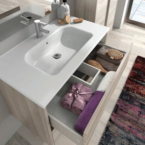 Samoa 24 inches modern standing bathroom Vanity with sink, Free standing bathroom vanity, 3 drawers Roca Group