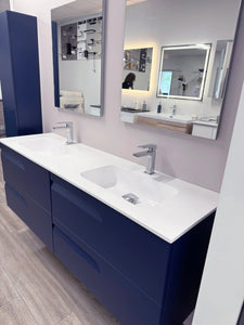 Tirare 64" Double Bathroom Vanity with drawers. Double sink vanity Roca Group