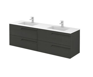 Tirare 80" Double Bathroom Vanity with drawers. Double sink vanity Roca Group