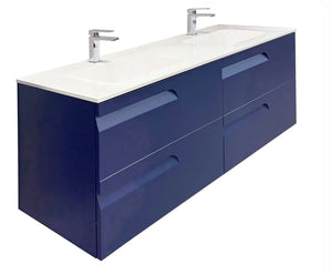 Tirare 64" Double Bathroom Vanity with drawers. Double sink vanity Roca Group