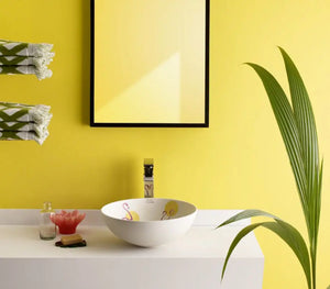 Flamingos bathroom vessel sink designed by David Delfin Bathco