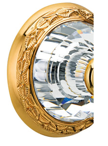 Strass Luxury gold wall soap dish with customized Swarovski crystals. Decorated plate Secret Bath